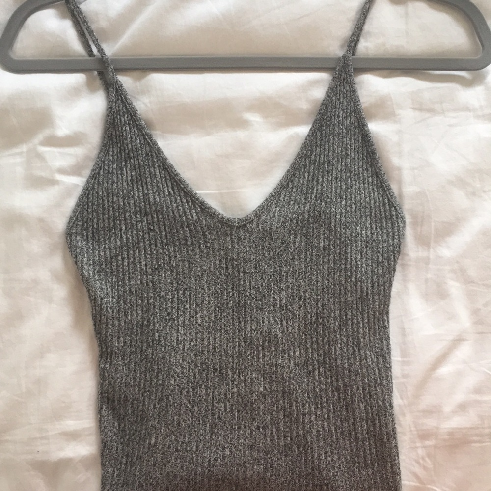 Brandy Melville grey tank top